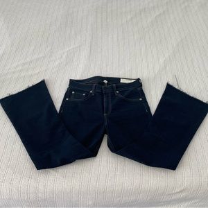 Rag & Bone 10 Inch Crop Flare Jeans - size 28